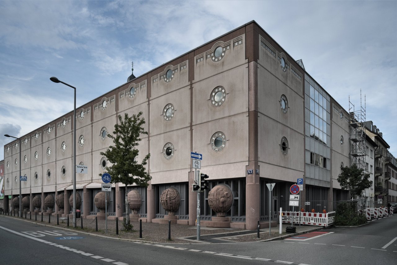Mannheim, A3 Universitätsbiliothek